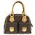 Borsa Louis Vuitton Monogram Manhattan PM Marrone