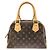 Borsa Louis Vuitton Monogram Manhattan PM Marrone - vista 2