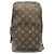 Borsa a tracolla Louis Vuitton Monogram Macassar Avenue Marrone