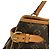 Borsa Louis Vuitton Monogram Batignolles Horizontal Marrone - vista 4