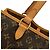 Borsa Louis Vuitton Monogram Batignolles Horizontal Marrone - vista 5