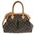 Louis Vuitton Monogram Trevi PM Handtasche Braun