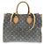 Borsa Louis Vuitton Monogram Denim OnTheGo MM Marrone - vista 2