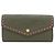 Louis Vuitton Monogram Empreinte Portefeuille Sarah Wallet Verde