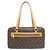 Louis Vuitton Monogram Cite GM Schultertasche Braun