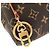 Borsa a tracolla Louis Vuitton Monogram Artsy MM M40249 Marrone - vista 4