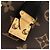 Borsa a tracolla Louis Vuitton Monogram Slim Trunk Marrone - vista 4