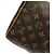 Borsa Boston Louis Vuitton Monogram Speedy Bandoulière Marrone - vista 3