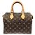 Speedy Borsa Boston Monogram Louis Vuitton Marrone