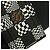 Louis Vuitton Damier Distorted City Keepall Schulttasche Schwarz - Ansicht 6