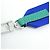 Borsa Louis Vuitton Taurillon Illusion Double Phone Blu Verde chiaro - vista 5