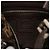 Borsa a tracolla Fendi Brown Zucca Canvas Marrone - vista 5