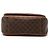Céline Bolsa Tiracolo Celine Brown Macadam Coated Canvas Marrom - vista 3