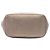 LOEWE Anagram Fusta Tote aus metallic-braunem Leder Bronze - Ansicht 3