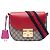 Borsa a Tracolla Gucci Beige GG Supreme Web Padlock