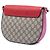 Borsa a Tracolla Gucci Beige GG Supreme Web Padlock - vista 2