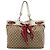 Bolso Tote Gucci Positano Large de lona GG beige