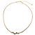Collana Choker Dior Gold Plated Enamel and Strass D'oro