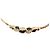 Collana Choker Dior Gold Plated Enamel and Strass D'oro - vista 2