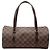 Louis Vuitton Brown Damier Ebene Papillon 30 Marrone