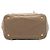 Prada Beige Canvas Canapa Logo Bow Satchel - Ansicht 3