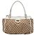 Gucci Abbey D Ring Tote aus beigem GG Canvas