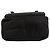 Bolsa Messenger Prada em Tessuto com acabamento em Saffiano preto, zíper e fivela dupla - vista 4
