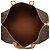 Louis Vuitton Brown Monogram Keepall 50 Marrom - vista 4