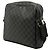Louis Vuitton Black Damier Graphite Dayton Reporter PM Nero - vista 2