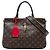 Louis Vuitton Brown Monogram Millefeuille Marrone