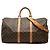 Louis Vuitton Brown Monogram Keepall Bandouliere 50 Marrone