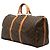 Louis Vuitton Brown Monogram Keepall Bandouliere 50 Marrone - vista 2