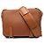 Borsa a tracolla Military XS in vitello grana morbida marrone LOEWE