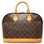 Louis Vuitton Brown Monogram Alma PM Marrone