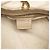 Borsa Tote Soho Gucci Gold Medium in pelle di vitello metallizzata con catena - vista 5