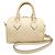 Louis Vuitton White Monogram Empreinte Speedy Bandouliere 20 Bianco Crudo