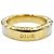 Anello a fascia Night Code Dior Gold placcato oro strass e lacca D'oro - vista 6