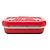 Balenciaga Mini Custodia Lunch Box in Acetato Rosso - vista 3