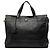 Borsa Shopper Tote Anagram LOEWE in pelle nera Nero