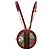 Gucci Beige Mini GG Supreme Web Flora Round Ophidia Rucksack