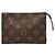 Necessaire Louis Vuitton Brown Monogram 15 Marrone