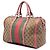 Bolso Boston Gucci Joy mediano en lona GG beige con banda Web - vista 2