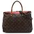 Louis Vuitton Brown Monogram Pallas MM Marrone
