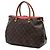 Louis Vuitton Brown Monogram Pallas MM Marrone - vista 2