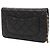 Chanel Black CC Quilted Caviar Wallet on Chain Nero - vista 2