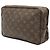 Louis Vuitton Brown Monogram Trousse Toilette 28 Marrone - vista 2