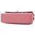 Chanel Pink Medium Classic Lambskin Double Flap Rosa - vista 3