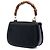 Gucci Black Calfskin Bamboo Night Nero - vista 2