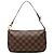 Louis Vuitton Brown Damier Ebene Pochette Accessoires Marrone