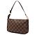 Louis Vuitton Brown Damier Ebene Pochette Accessoires Marrone - vista 2